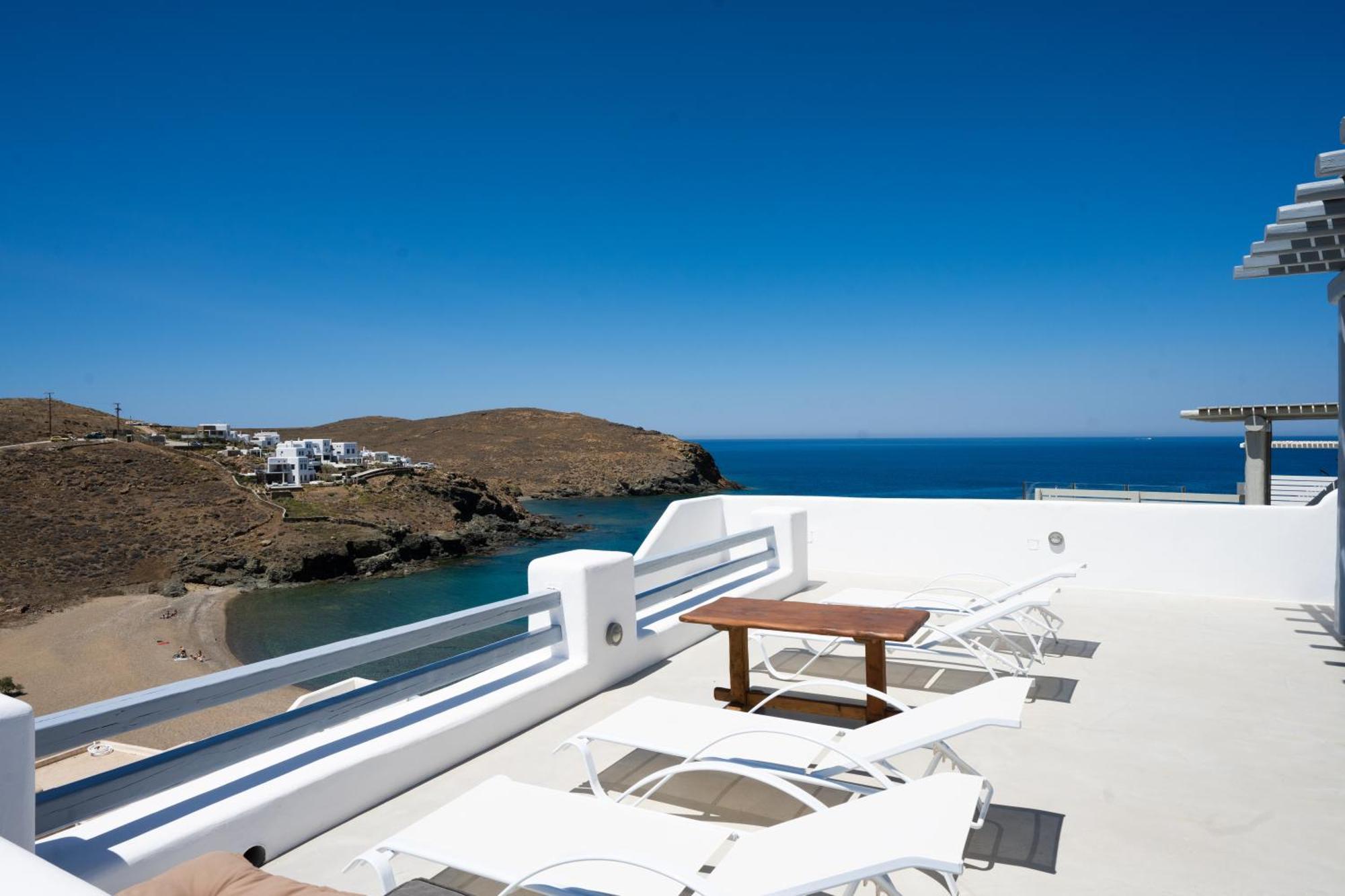 Merchia Bay Villas Mykonos Merchia Beach Exterior foto