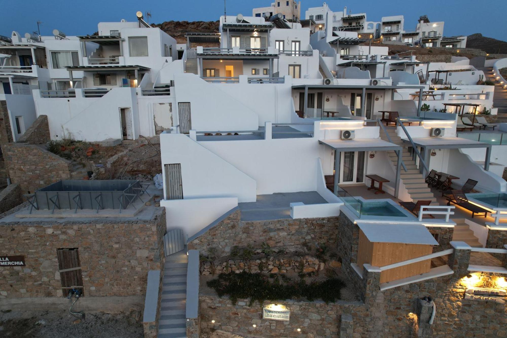 Merchia Bay Villas Mykonos Merchia Beach Exterior foto