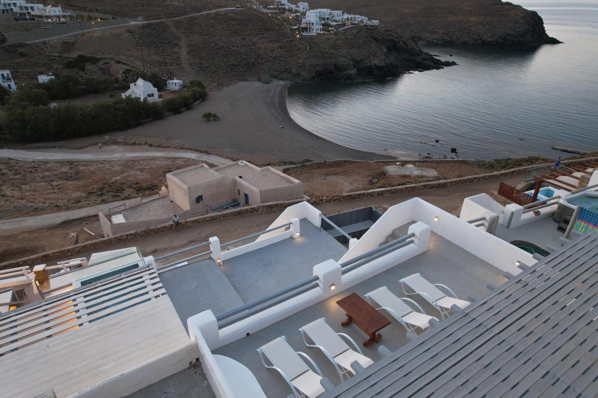 Merchia Bay Villas Mykonos Merchia Beach Exterior foto