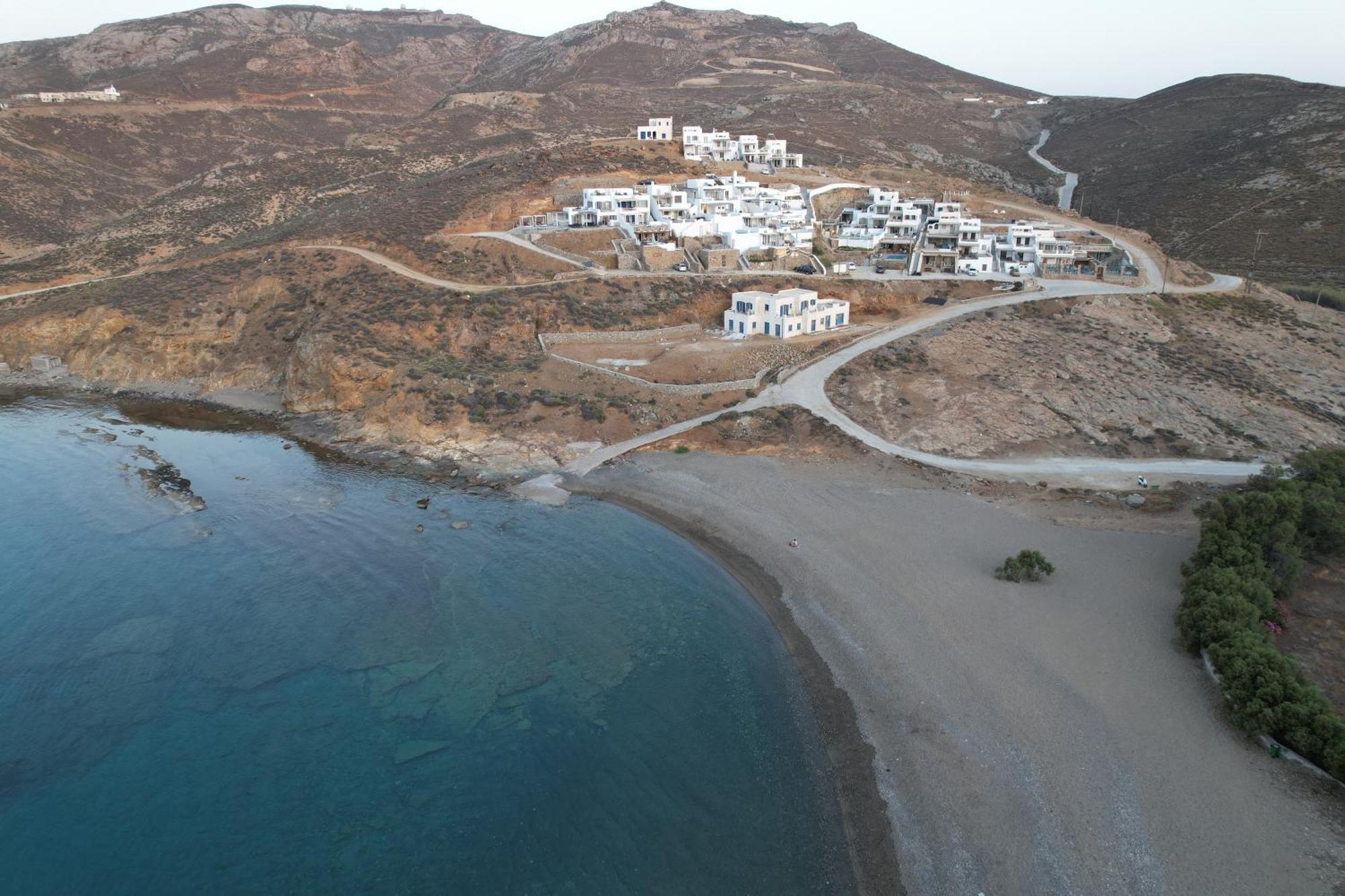 Merchia Bay Villas Mykonos Merchia Beach Exterior foto