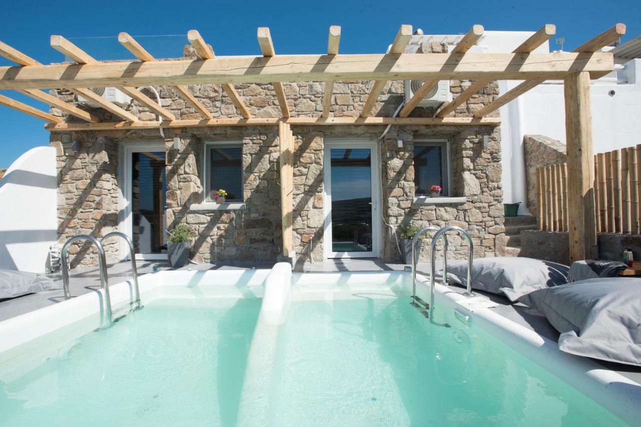 Merchia Bay Villas Mykonos Merchia Beach Exterior foto