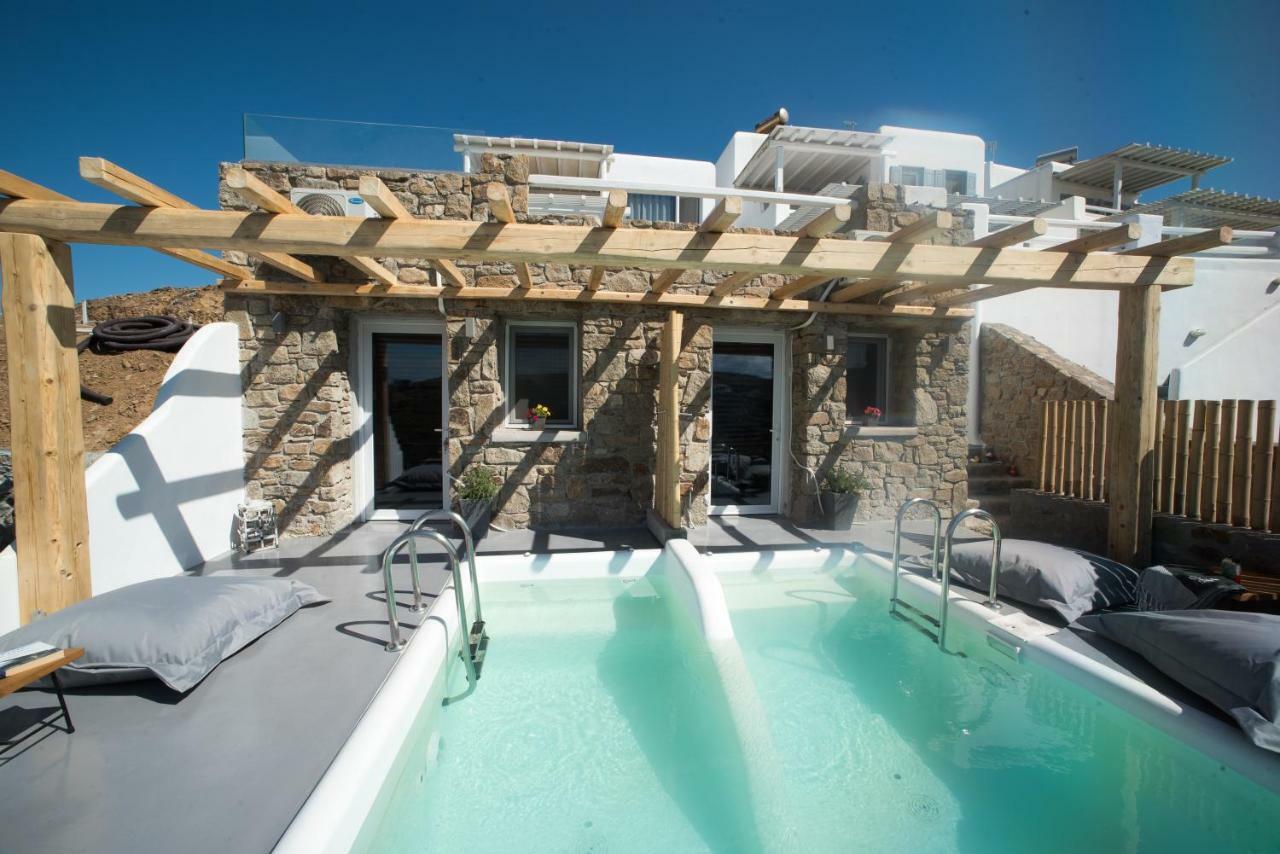 Merchia Bay Villas Mykonos Merchia Beach Exterior foto